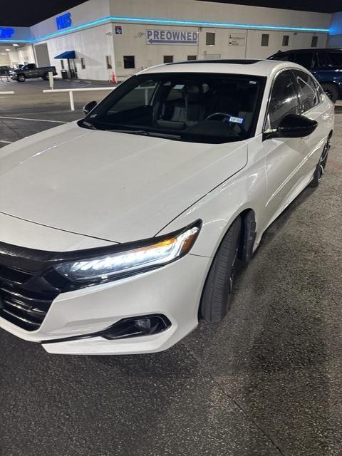 used 2021 Honda Accord car, priced at $27,291