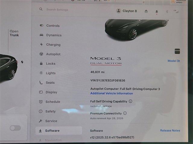 used 2018 Tesla Model 3 car, priced at $25,191