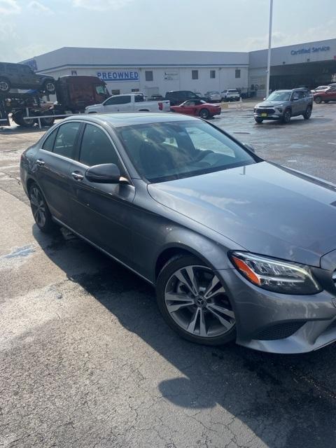 used 2021 Mercedes-Benz C-Class car, priced at $27,992