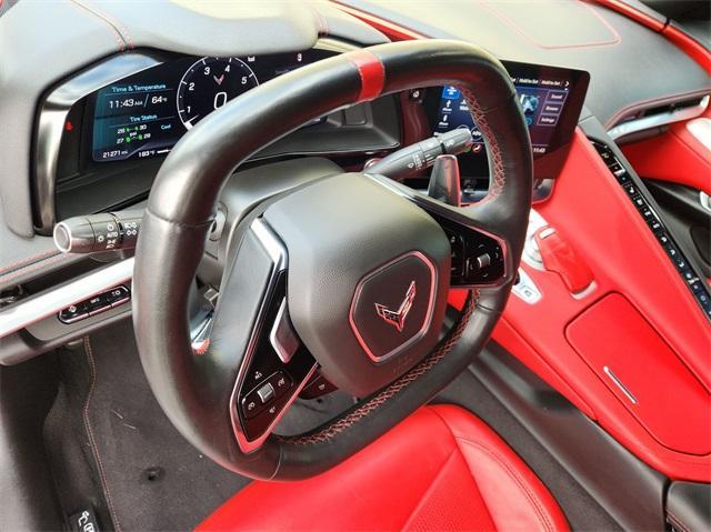 used 2021 Chevrolet Corvette car, priced at $66,585