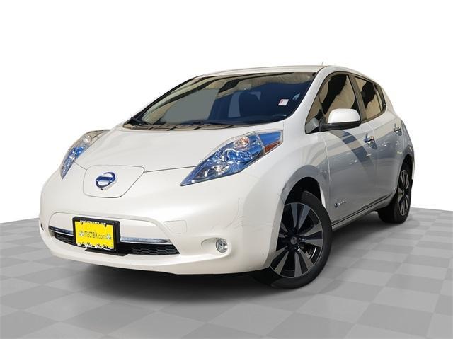 used 2015 Nissan Leaf car, priced at $5,999