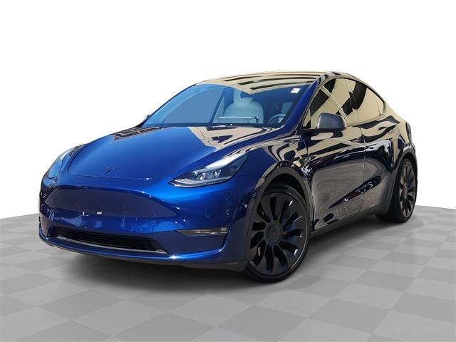 used 2021 Tesla Model Y car, priced at $31,993