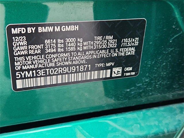 used 2024 BMW X5 M car, priced at $102,494