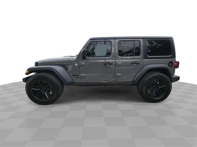 used 2021 Jeep Wrangler Unlimited car, priced at $26,996