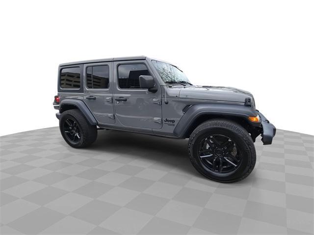 used 2021 Jeep Wrangler Unlimited car, priced at $26,996