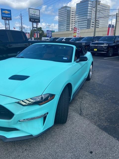 used 2021 Ford Mustang car, priced at $27,491