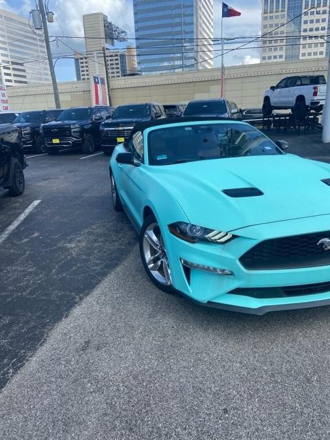 used 2021 Ford Mustang car, priced at $27,491