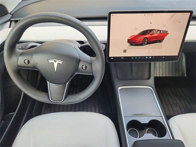 used 2023 Tesla Model 3 car, priced at $26,491