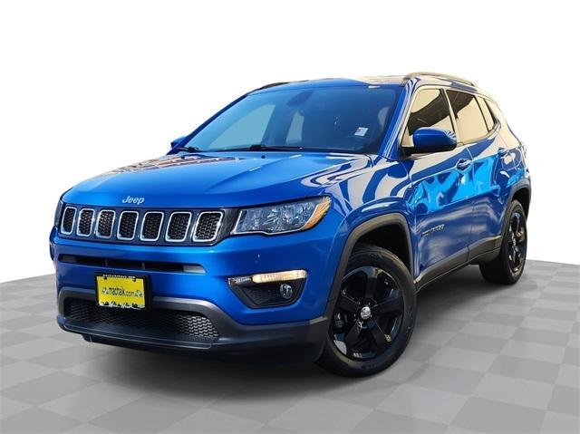 used 2021 Jeep Compass car, priced at $18,741