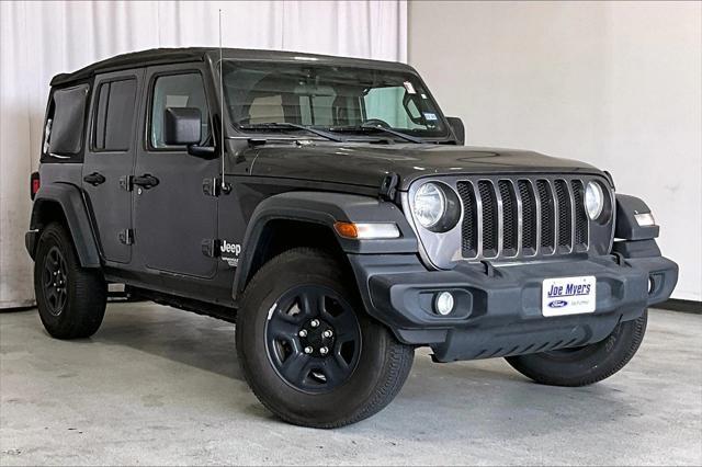 used 2018 Jeep Wrangler Unlimited car, priced at $20,991