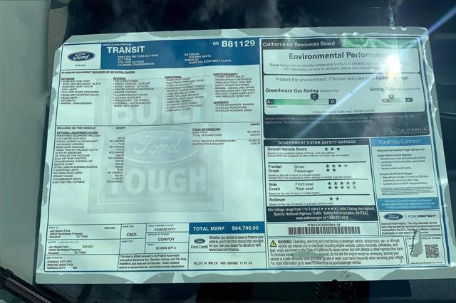 new 2024 Ford Transit-350 car, priced at $64,790
