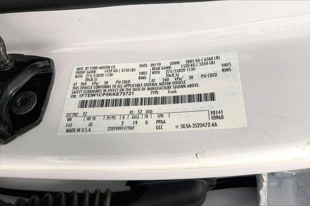 used 2019 Ford F-150 car, priced at $21,991