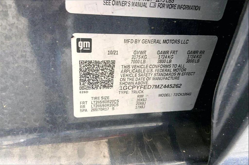 used 2021 Chevrolet Silverado 1500 car, priced at $35,991