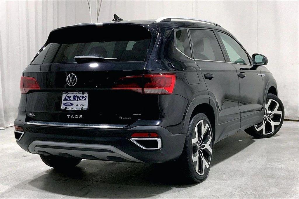 used 2023 Volkswagen Taos car, priced at $22,540