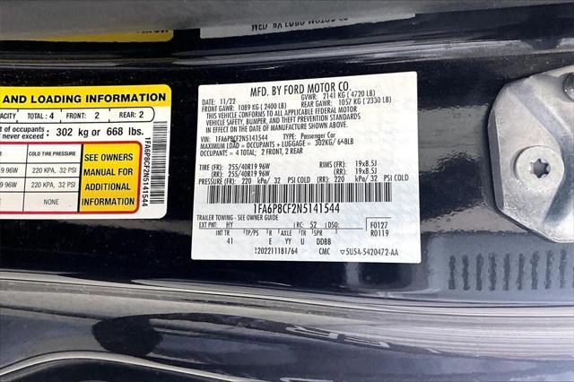 used 2022 Ford Mustang car, priced at $45,991