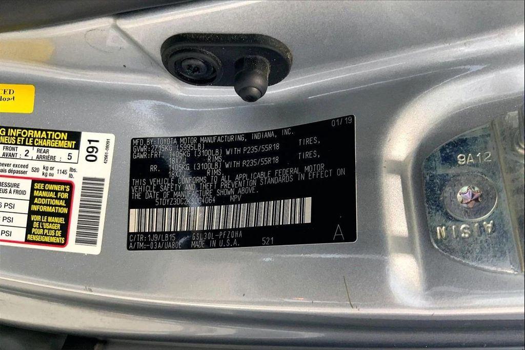 used 2019 Toyota Sienna car, priced at $25,492