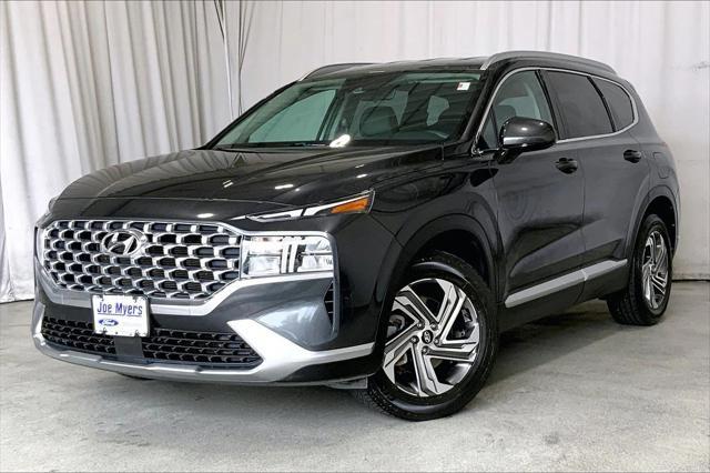 used 2021 Hyundai Santa Fe car, priced at $18,991