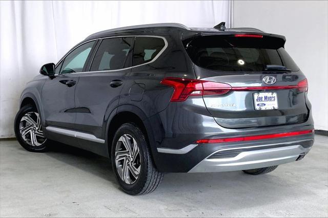 used 2021 Hyundai Santa Fe car, priced at $18,991