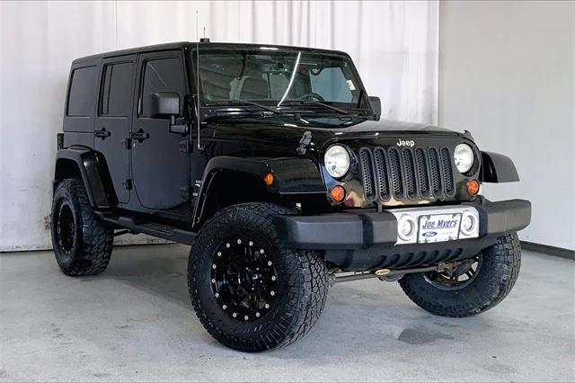 used 2013 Jeep Wrangler Unlimited car, priced at $15,472