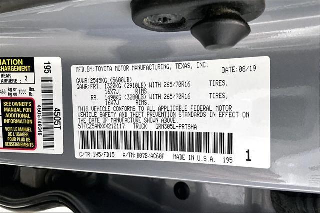 used 2019 Toyota Tacoma car, priced at $30,991