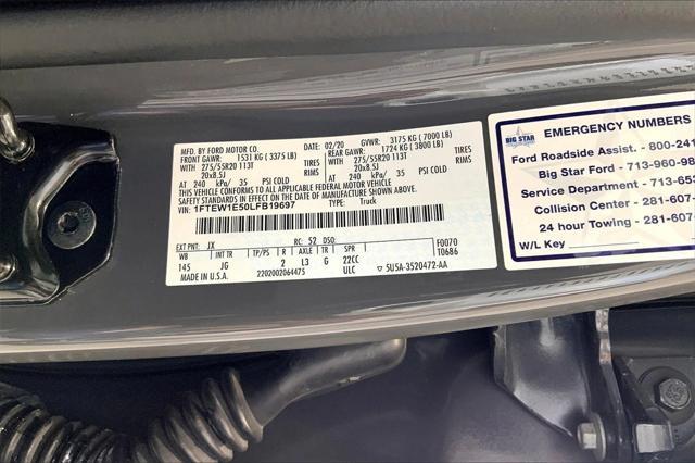 used 2020 Ford F-150 car, priced at $30,991