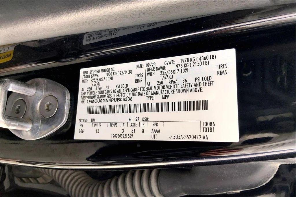 used 2023 Ford Escape car, priced at $16,797