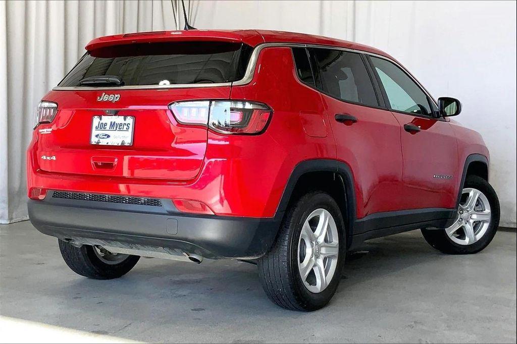 used 2023 Jeep Compass car, priced at $18,995