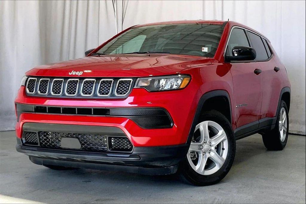 used 2023 Jeep Compass car, priced at $18,995