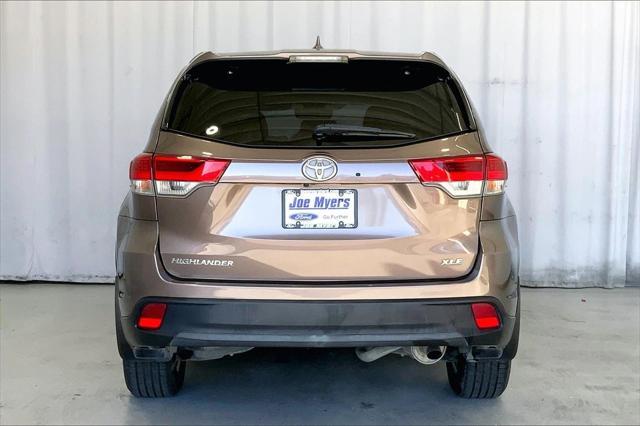 used 2019 Toyota Highlander car, priced at $20,993