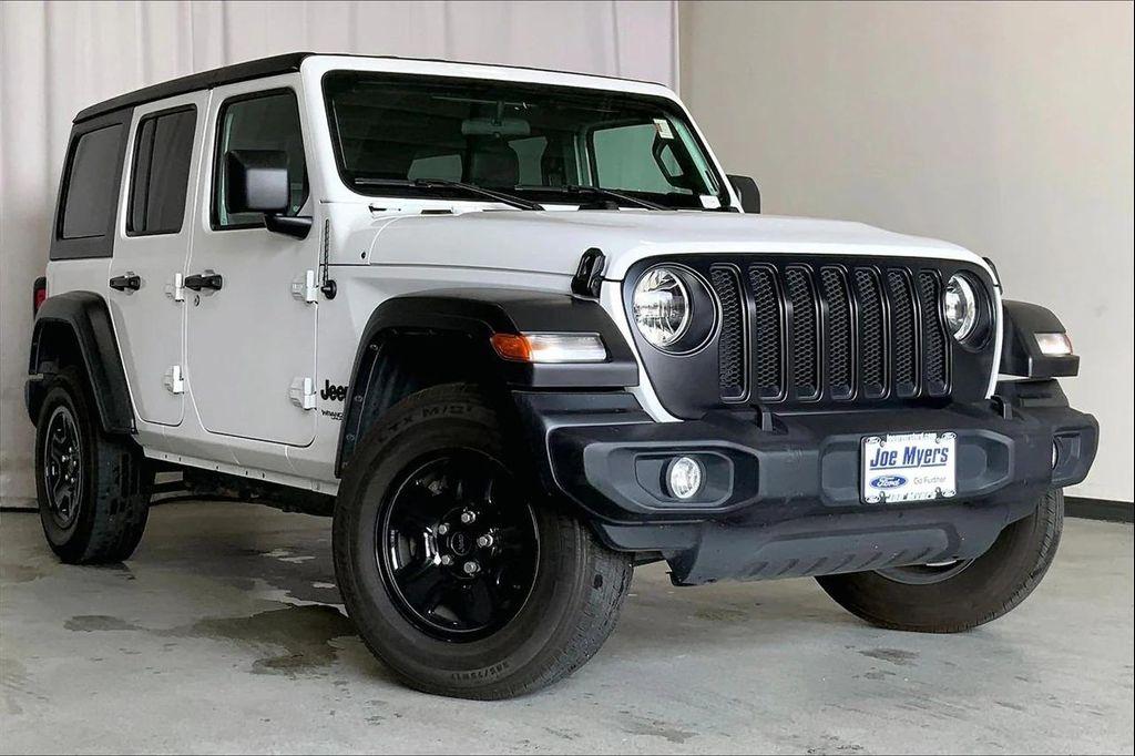 used 2022 Jeep Wrangler Unlimited car, priced at $28,992