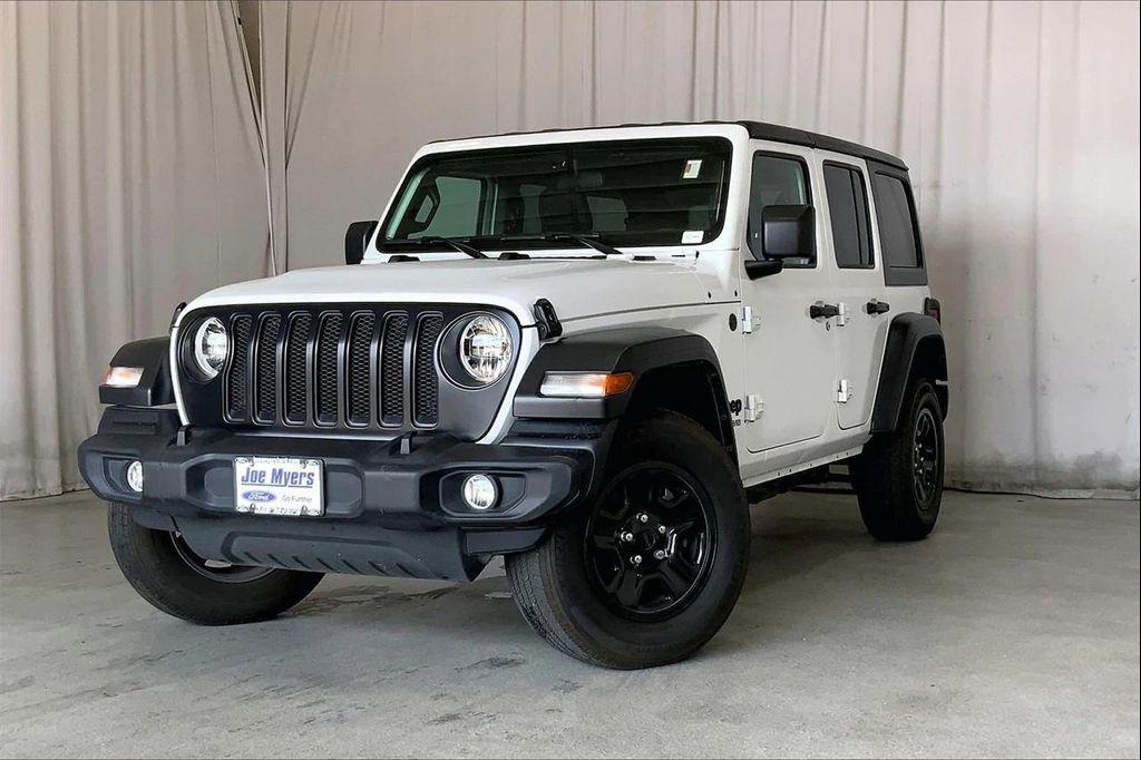 used 2022 Jeep Wrangler Unlimited car, priced at $28,992