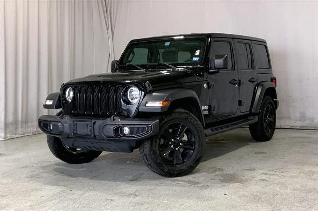 used 2020 Jeep Wrangler Unlimited car, priced at $22,991