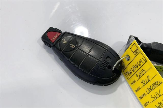 used 2015 Jeep Cherokee car, priced at $9,993