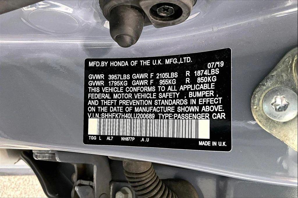 used 2020 Honda Civic car, priced at $21,991