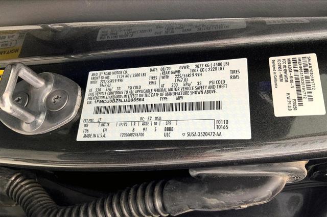 used 2020 Ford Escape car, priced at $19,281