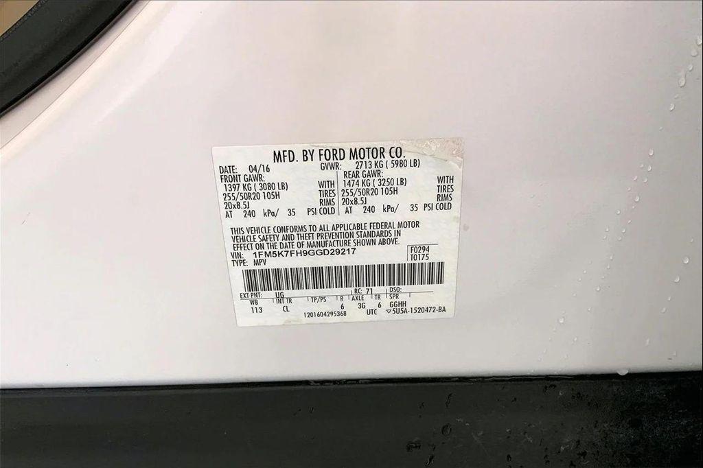 used 2016 Ford Explorer car, priced at $12,991