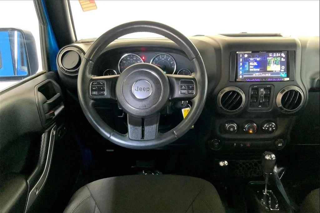 used 2015 Jeep Wrangler Unlimited car, priced at $18,997