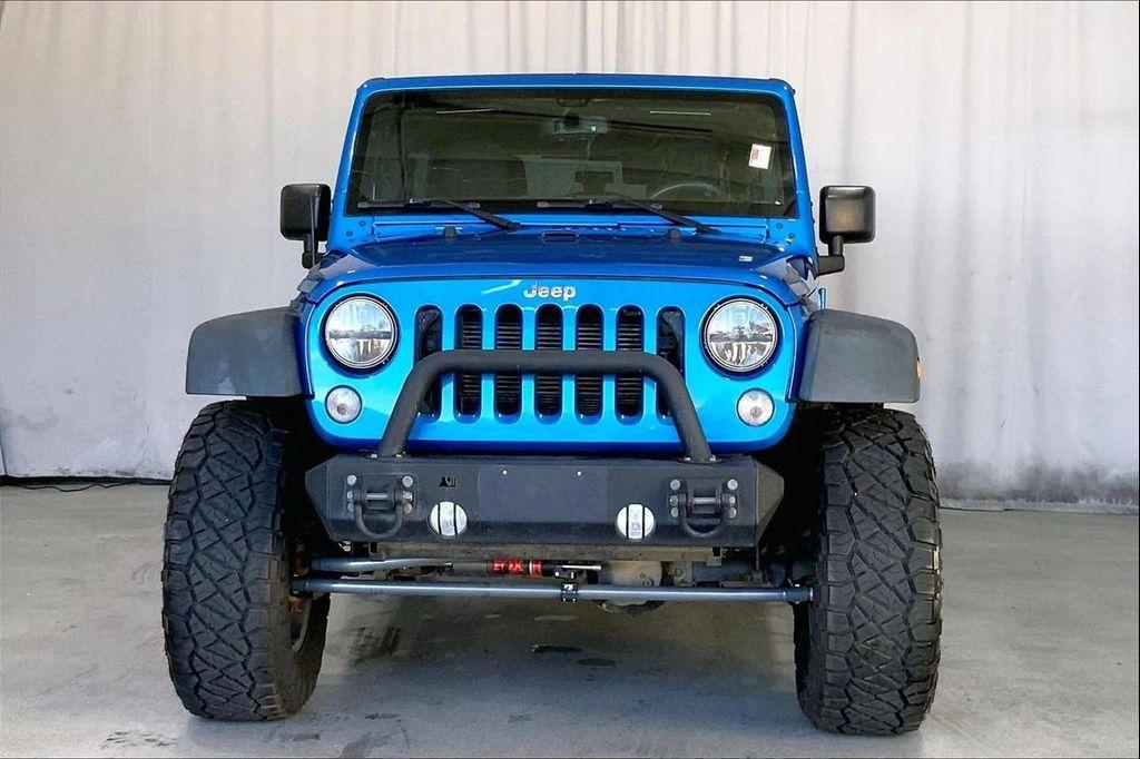used 2015 Jeep Wrangler Unlimited car, priced at $18,997