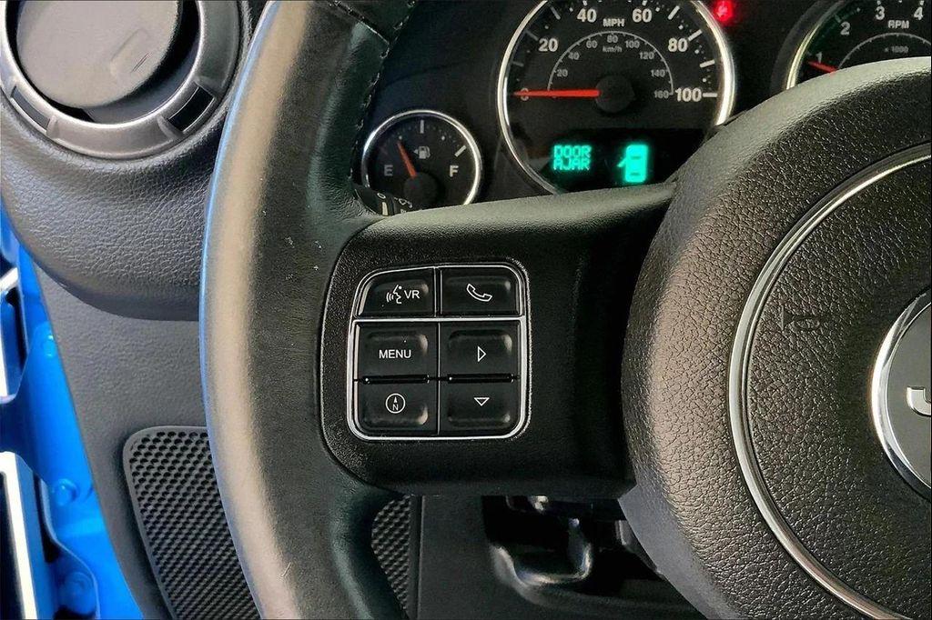 used 2015 Jeep Wrangler Unlimited car, priced at $18,997