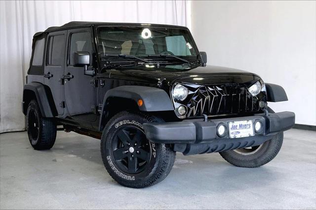 used 2017 Jeep Wrangler Unlimited car, priced at $19,992