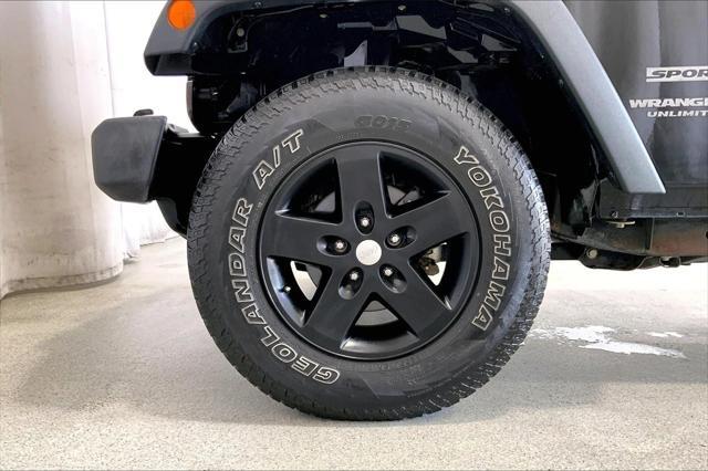 used 2017 Jeep Wrangler Unlimited car, priced at $19,992