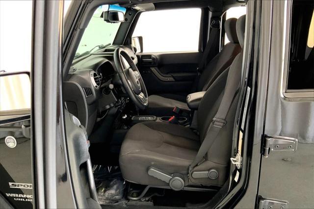 used 2017 Jeep Wrangler Unlimited car, priced at $19,992