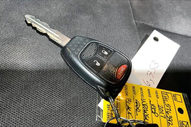 used 2017 Jeep Wrangler Unlimited car, priced at $21,991