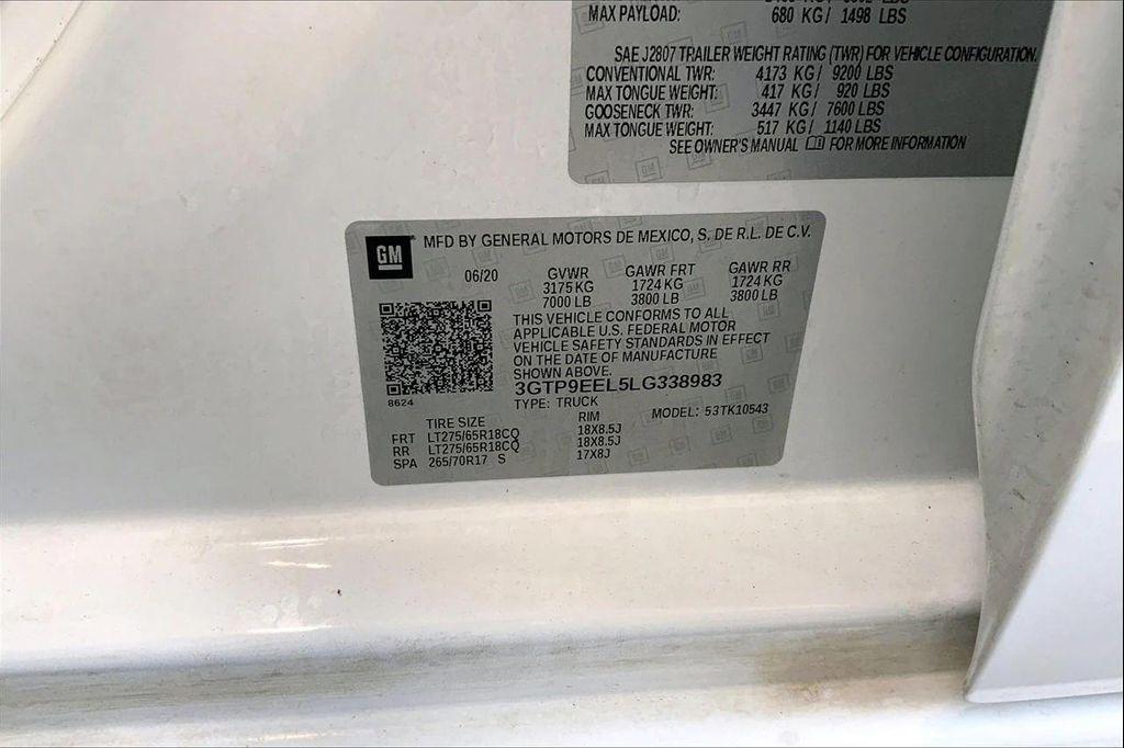 used 2020 GMC Sierra 1500 car, priced at $33,303
