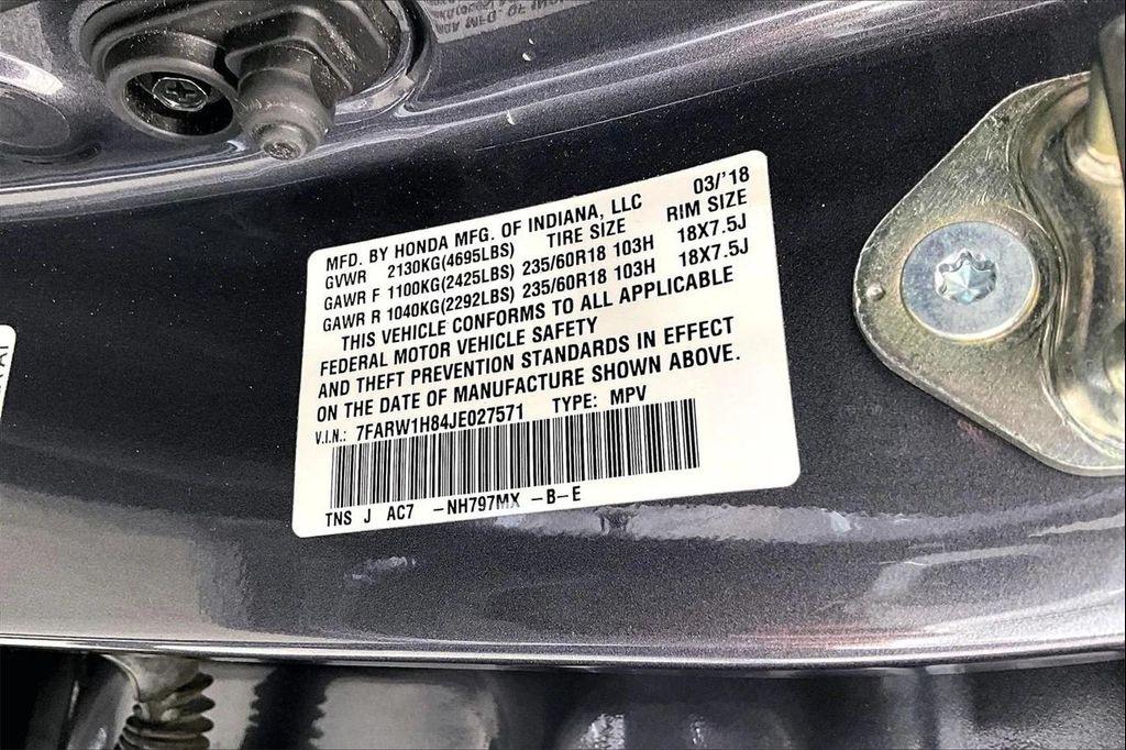 used 2018 Honda CR-V car, priced at $23,191