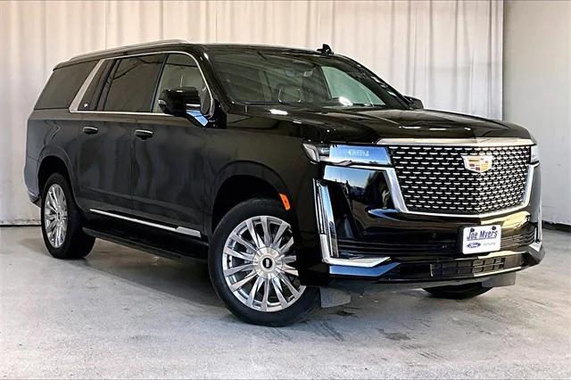 used 2023 Cadillac Escalade ESV car, priced at $75,711