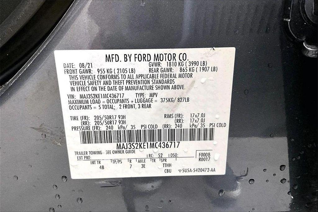 used 2021 Ford EcoSport car, priced at $16,534