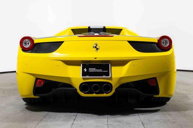 used 2015 Ferrari 458 Spider car, priced at $289,000