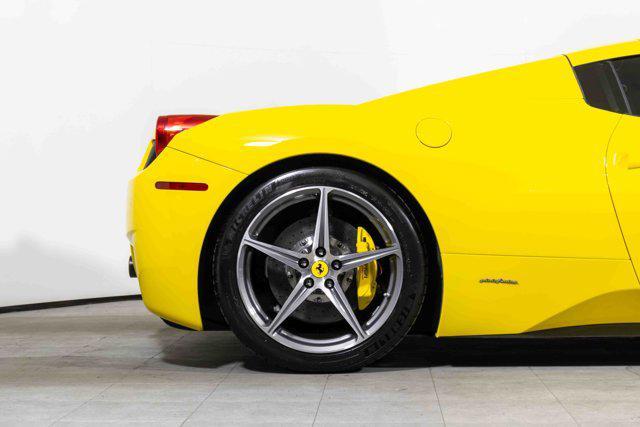used 2015 Ferrari 458 Spider car, priced at $289,000