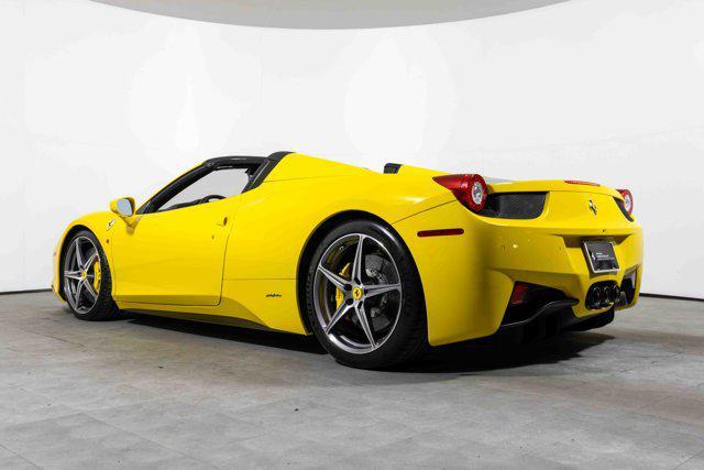 used 2015 Ferrari 458 Spider car, priced at $289,000